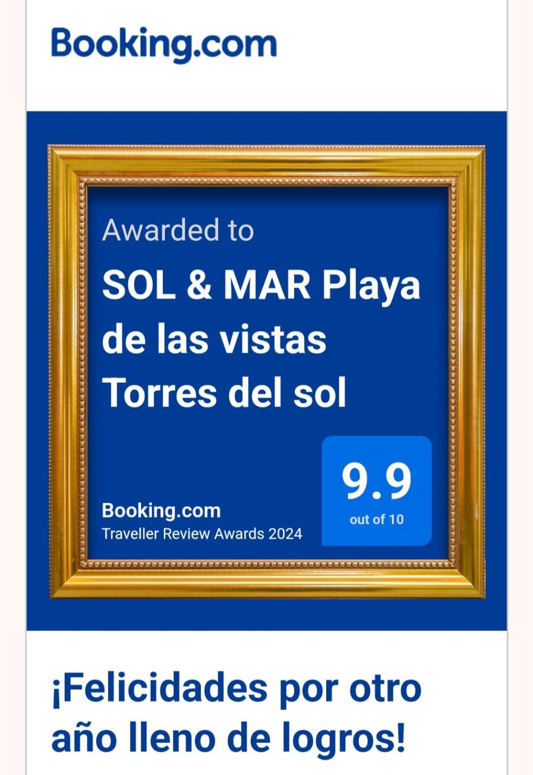 Sol & Mar Playa De Las Vistas Torres Del Sol A504 Arona  Esterno foto
